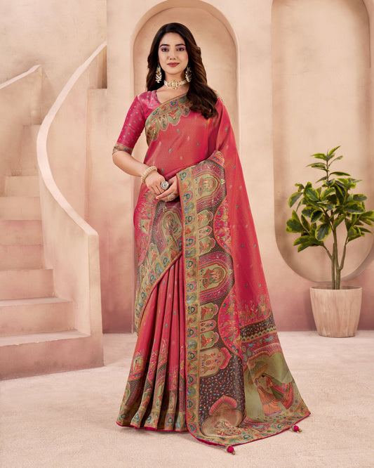 Kanjivaram Printed Saree